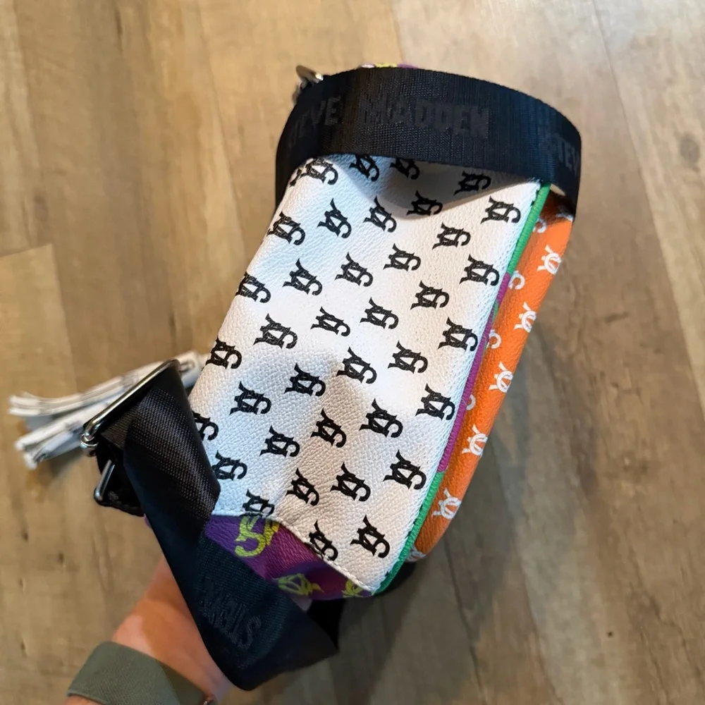Steve Madden BBLOGO Colorful Mini Backpack Purse